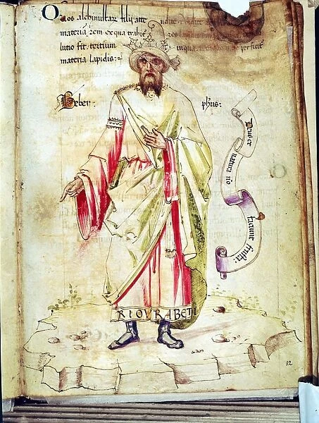 Jabir Ibn Hayyan, Abu Musa (c721-c815 - Al Jabir: Geber) Arab alchemist. Court physician