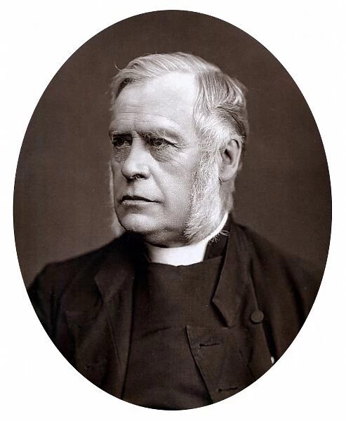 James Atlay (1817-1894) English cleric. Bishop of Hereford 1868-1894. Photograph published 1877