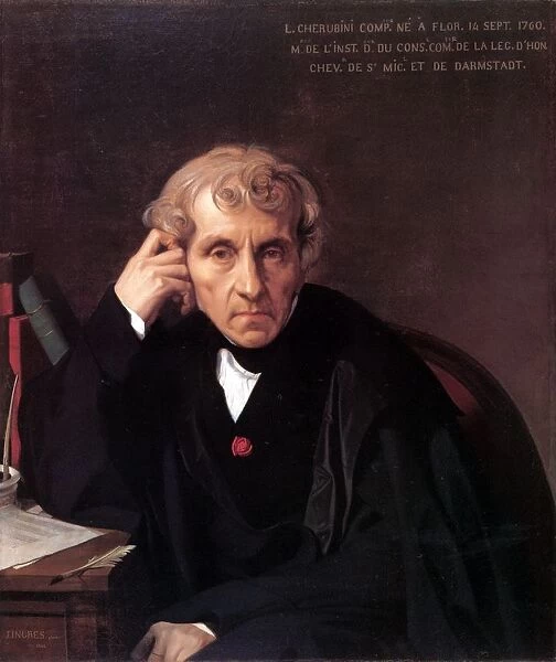 Jean Auguste Dominique Ingres (29 August 1780 - 14 January 1867) French Neoclassical painter