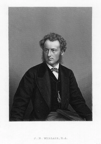 John Everett Millais (1829-1896) British Pre-Raphaelite painter, c1870. A founder-member