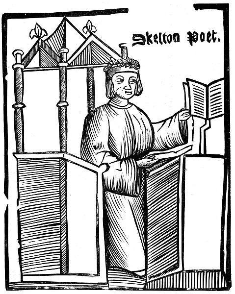 John Skelton (1460ja-1529) English satirical poet. Tutor to Prince Henry (later Henry VIII)