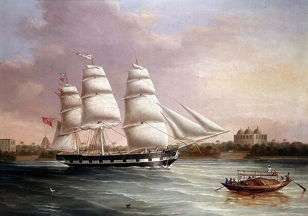 John Wood Approaching Bombay. At this time the East India Company was still governing India