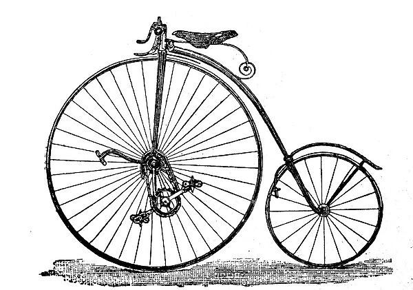 Kangaroo wheel around 1884