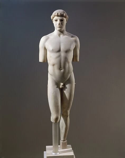 The Kritios Boy or the Kritios Ephebe, marble statue