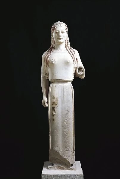 The Kritios Boy or the Kritios Ephebe, marble statue
