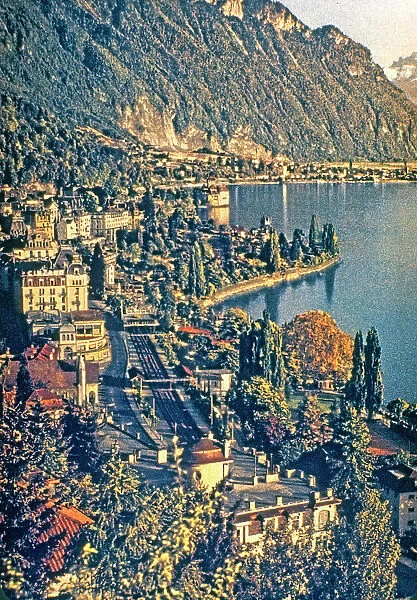 Lago di Lugano, Southern Switzerland, 1958