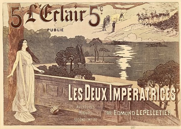 Les Deux Imperatrices by Edmond Lepelletier, poster