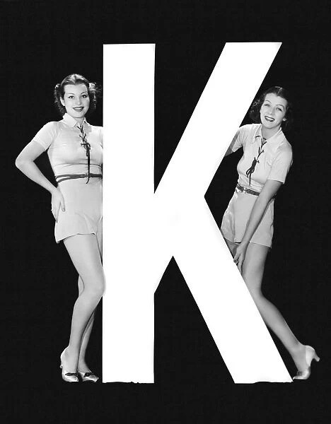 The Letter K And Two Women