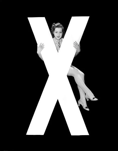 The Letter X And A Woman