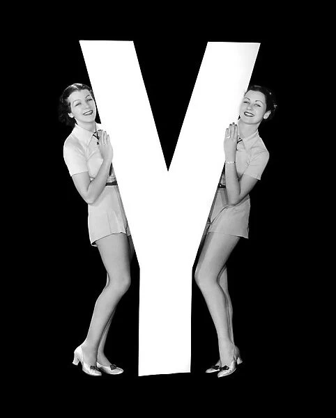 The Letter Y And Two Women