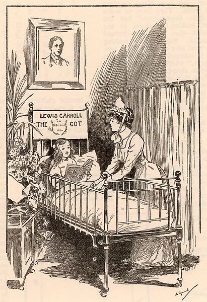 Lewis Carrol cot, in Alice Ward, Great Ormond Street Hospital for Children, London