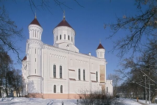 Lithuania, Vilnius, Old Town, Orthodox church of Assumption (Skaisaiausios Dievo Motinos cerkvo)