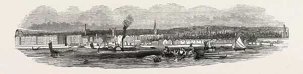 Liverpool, From Woodside, In 1846, UK