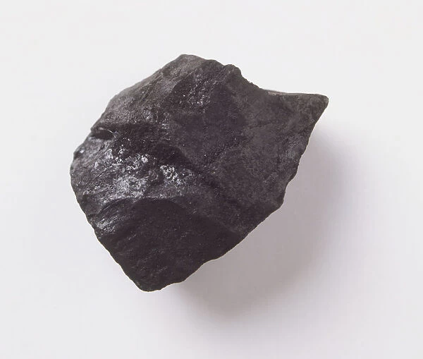 Lump of coal, close up