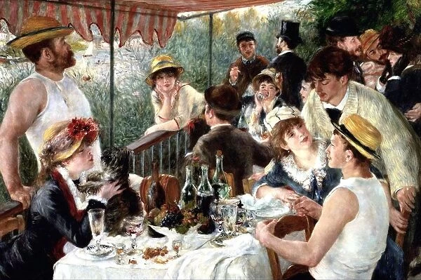 Luncheon of the Boating Party, 1881. Oil on canvas. Pierre-Auguste Renoir (1841-1919)