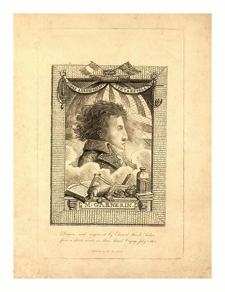 M. Garnerin Drawn And Engraved By Edward Hawke-locker