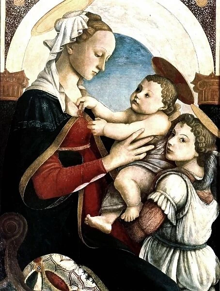 he Madonna and Child with an Angel is a painting by the Italian Renaissance painter