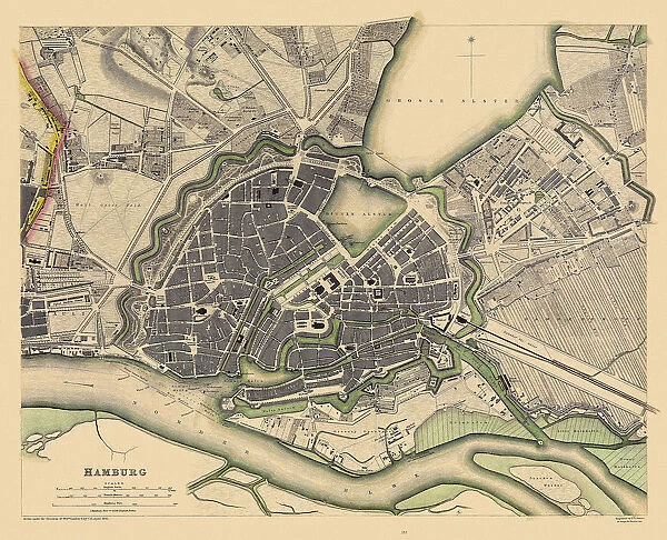 Map of Hamburg