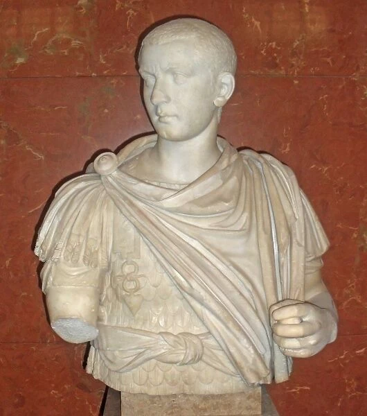 Marble Bust of Emperor Gordian III 243 B. C