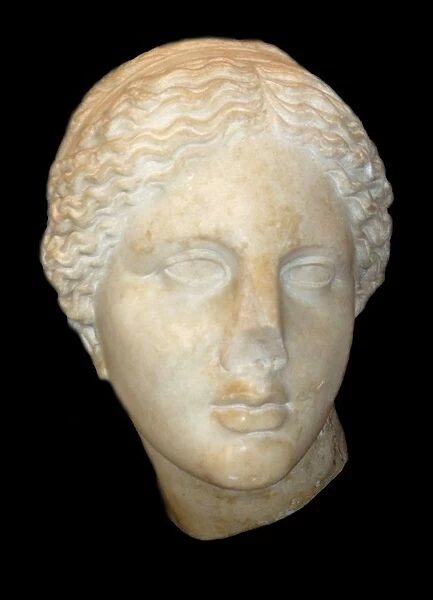 Marble Head of the Goddess Aphrodite 1230 B. C