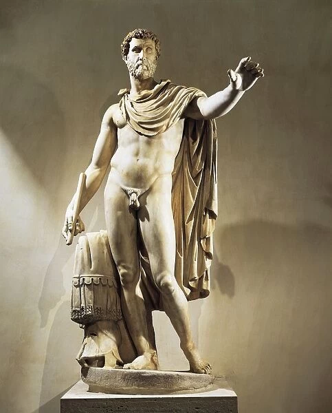 Marble statue of Antoninus Pius, Emperor from 138