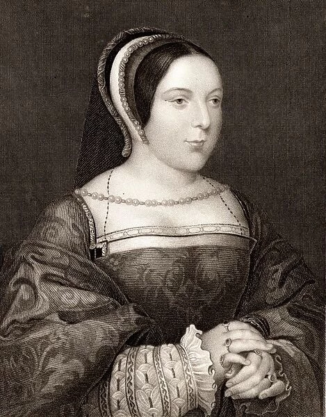 Margaret Tudor (1489-1541) queen consort of Scotland: daughter of Henry VII of England