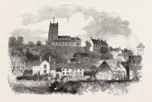 Market Drayton, Shropshire, Uk, 1860