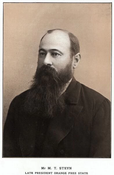 Martinus Theunis Steyn (1857-1916) South African statesman. President or Orange Free