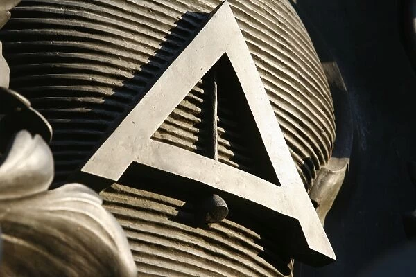 Masonic symbol at the Place of la Nation in Paris
