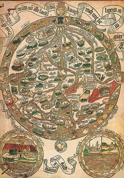 Medieval Map of Europe