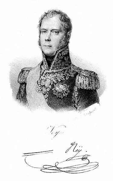 Michel Ney (1769-1815) French soldier
