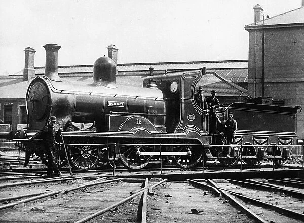 Midlands and Great Western Railway (Ireland) 2-4-0 locomotive Rob Roy built