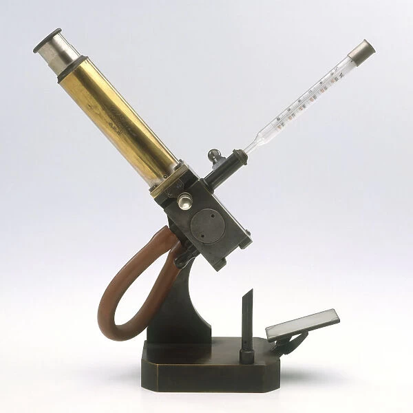 Model of refractometer invented by Ernst Abbe, 1869