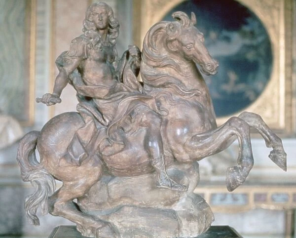 Monument to Louis XIV, 1670. Terracotta. Gianlorezo Bernini (1598-1680) Italian artist