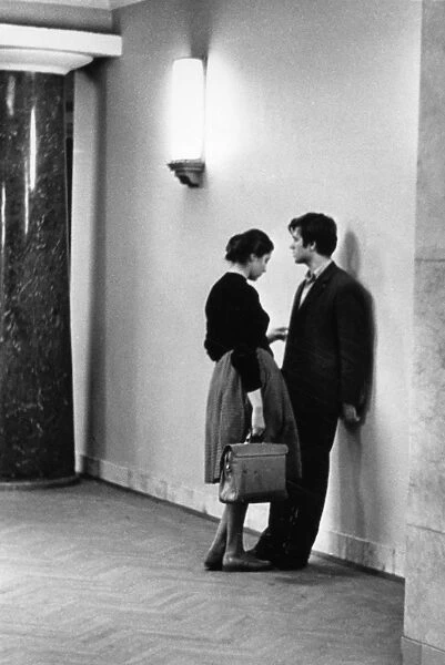Moscow university students, moscow, ussr, 1960s