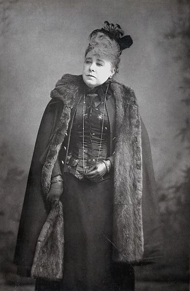 Mrs Bancroft (born Marie Wilton - 1840-1921) English actress. Famous for partnership
