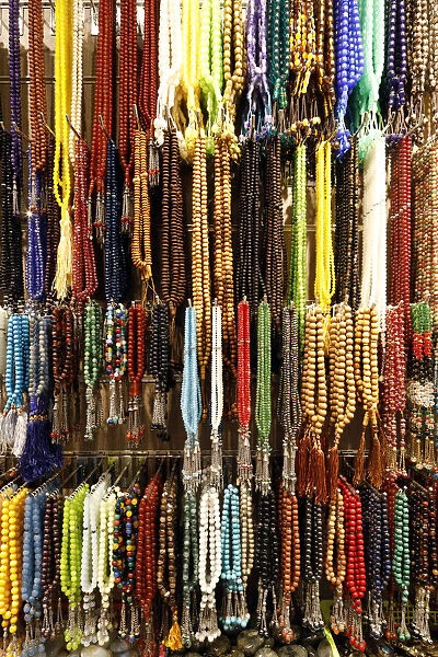Muslim prayer beads ( tesbih ) in different patterns and colors