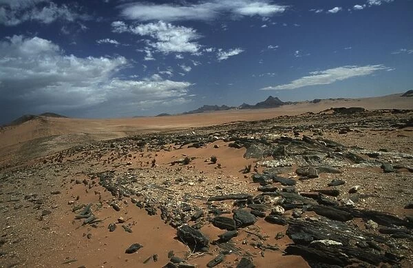 Namibia, Kunene Region, Serra Cafema, rocky desert