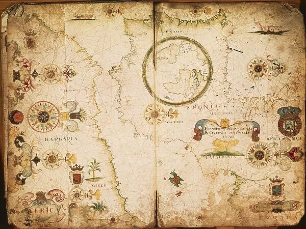 Nautical Atlas by Francesco Oliva, 1658