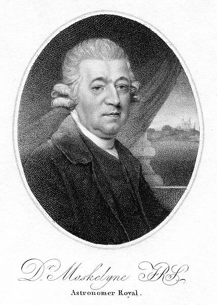 Nevil Maskelyne (1732-1811) English astronomer. Astronomer Royal 1765-1811. (1804)