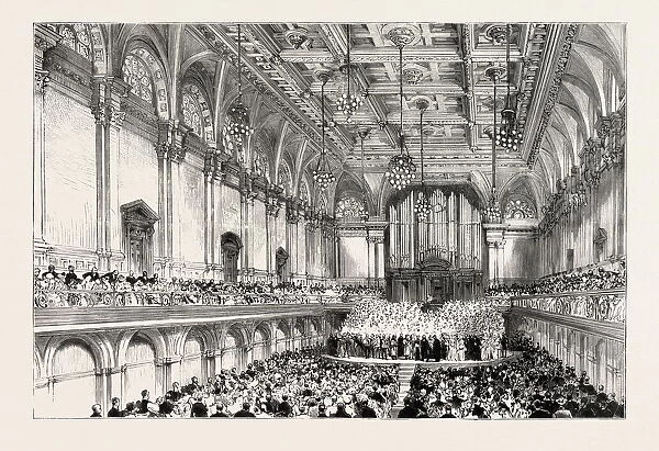 The New Town Hall At Portsmouth: Ceremony In The Grand Hall