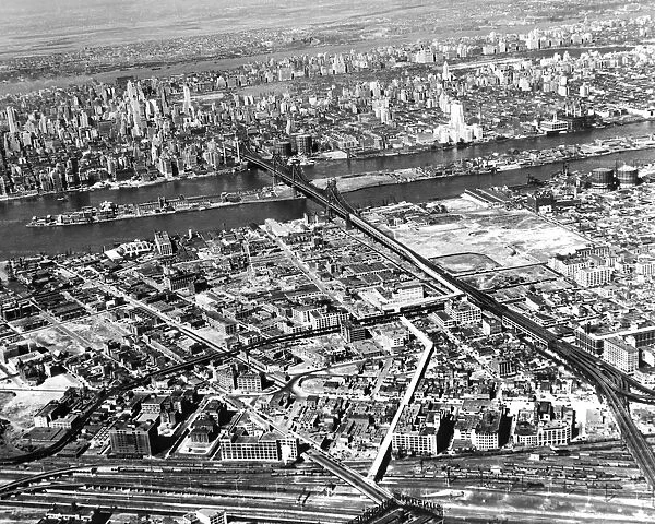 New York 1937 Aerial View