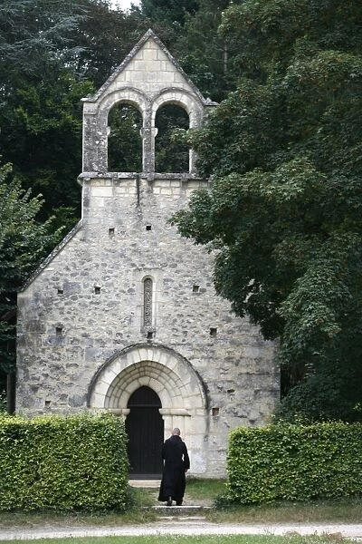 Notre Dame of Fontgombault abbey chapel