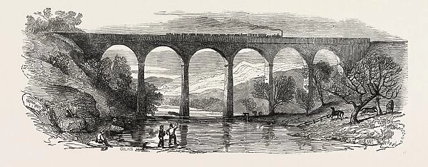 Opening Of The Lancaster And Carlisle Railway: Lowther Viaduct