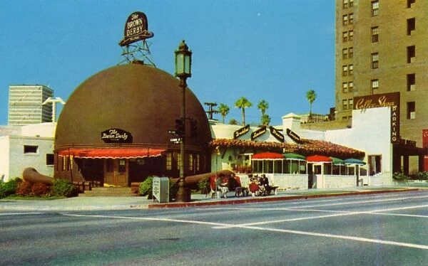 Original Brown Derby Restaurant, Los Angeles, California