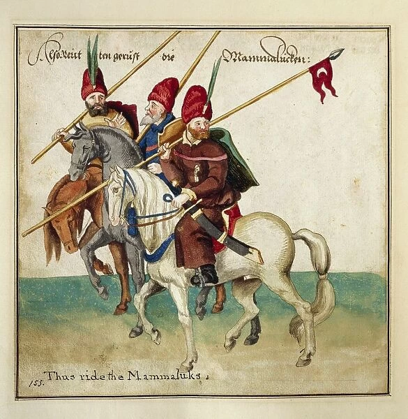 Ottoman Riders, print, 1712