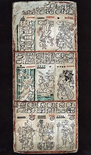 Page from Dresden Maya manuscript