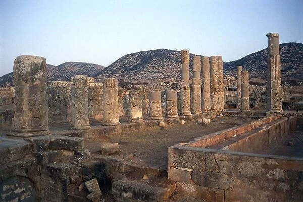 Palace of the Columns, remains of ancient Ptolemais