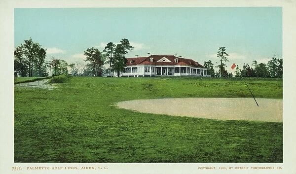 Palmetto Golf Links Postcard. 1903, Palmetto Golf Links Postcard