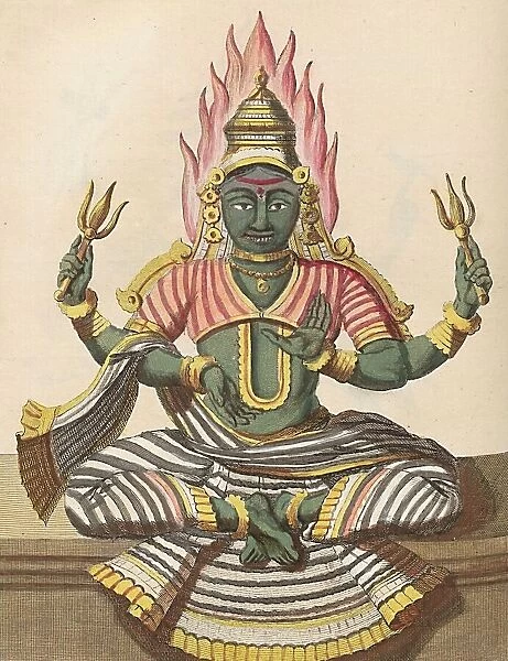 Parachati, Parachati, the Avatar of Shiva, also called Parashiva, Signed: P